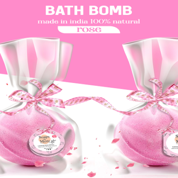 bath bomb Rose